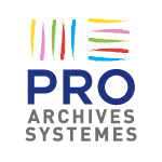 Logo blanc PRO ARCHIVES SYSTEMES