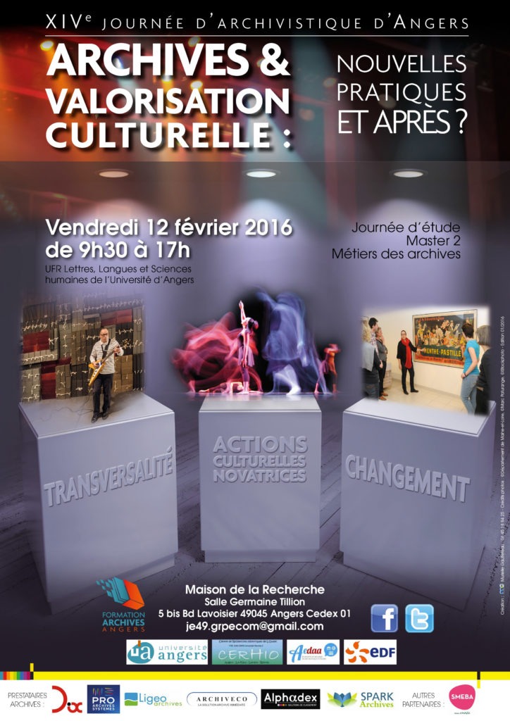 Journee d'etude archivistique Angers 2016