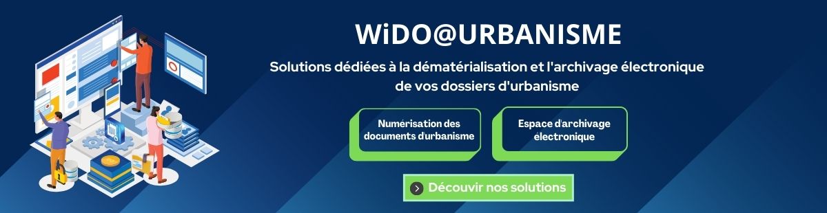 Solutions dématérialisation et archivage électronique actes urbanisme